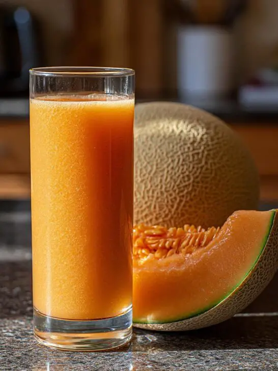 Cantaloupe Lime Smoothie