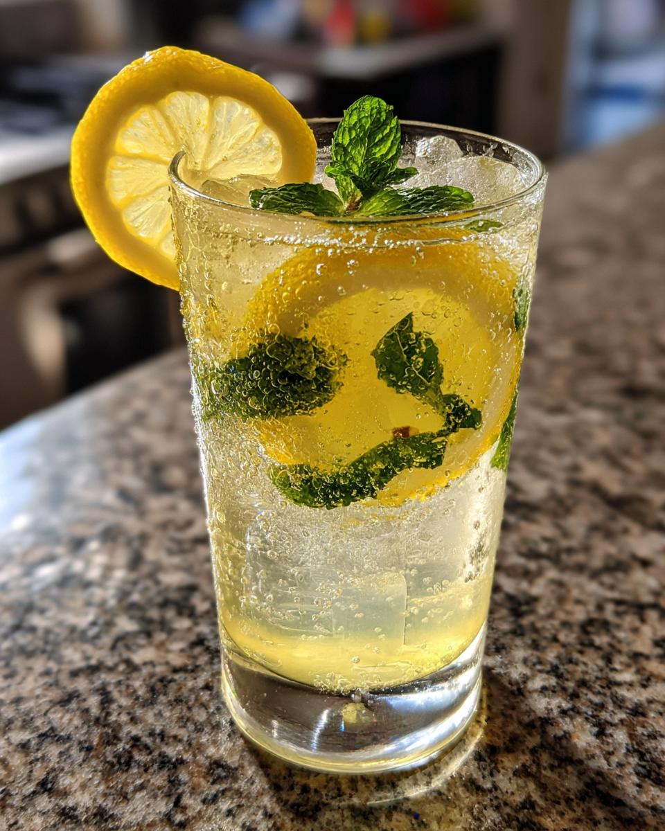 Celestial Lemon Mint Spritz - detail 2