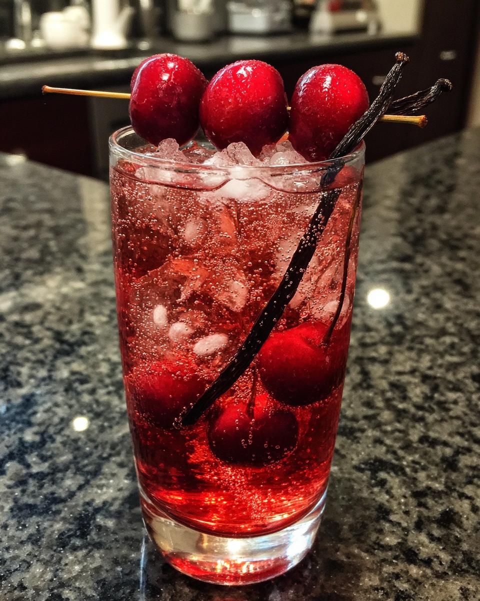 Cherry Vanilla Spritz - detail 1
