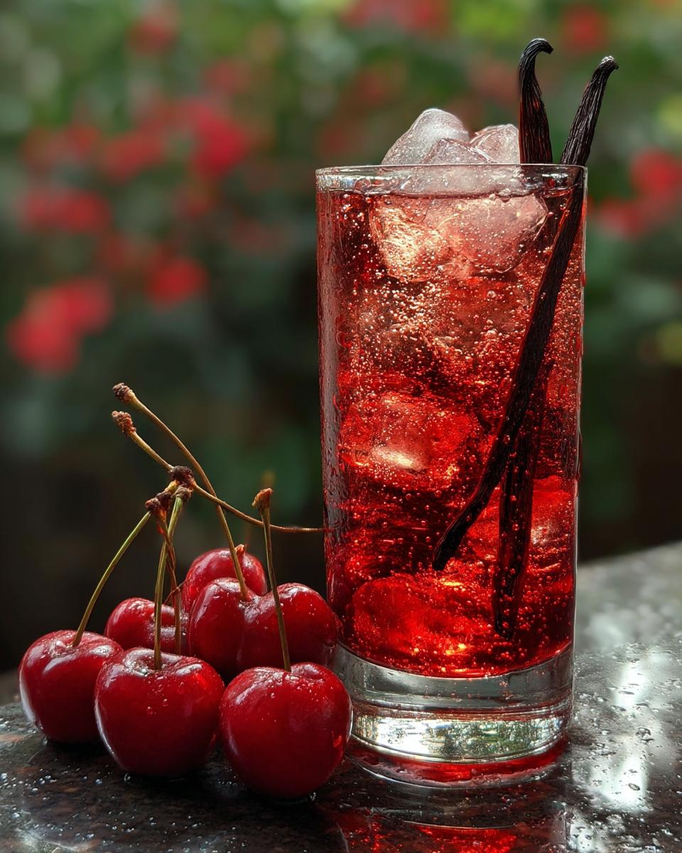 Cherry Vanilla Spritz - detail 2