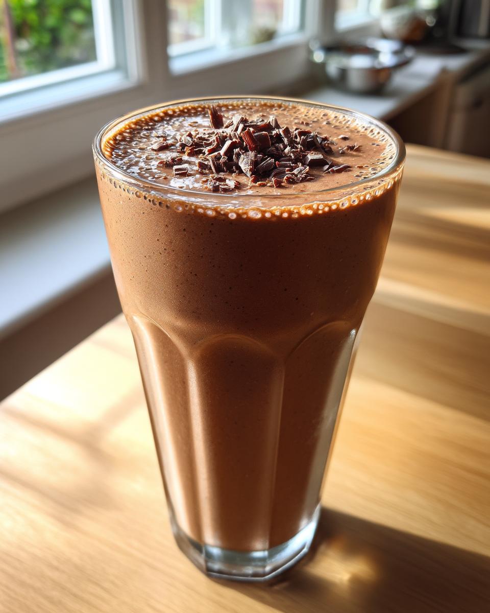 Chocolate Banana Smoothie - detail 1