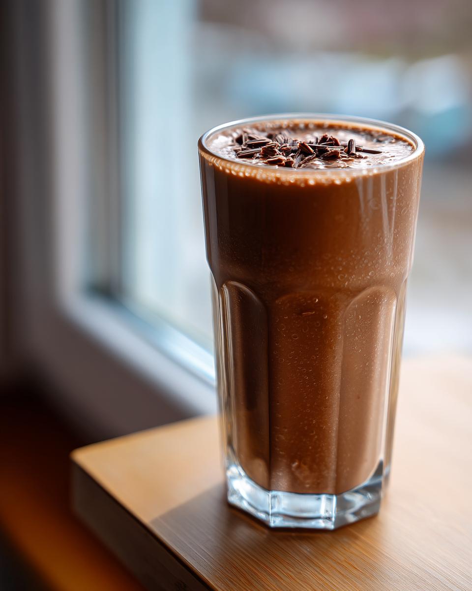 Chocolate Banana Smoothie - detail 3