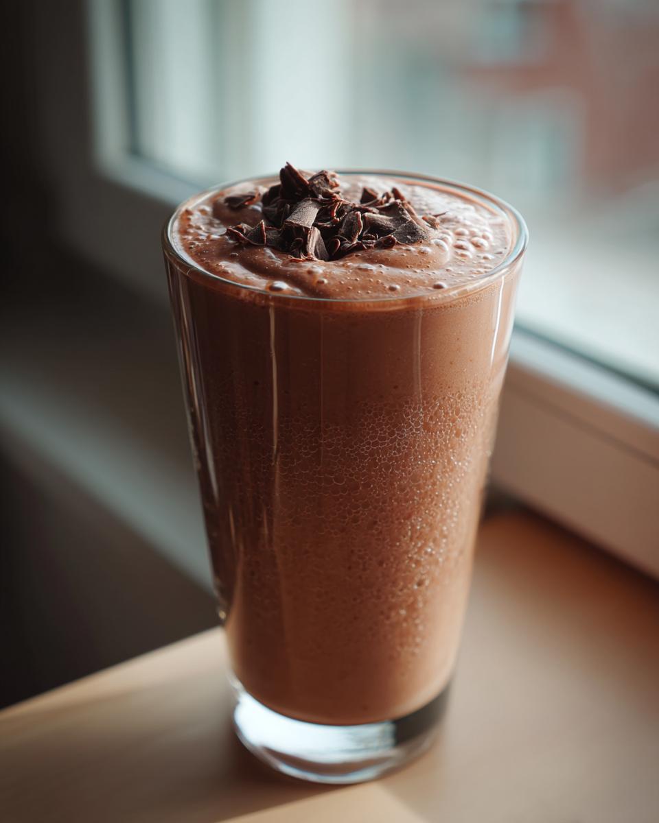 Chocolate Banana Smoothie - detail 4