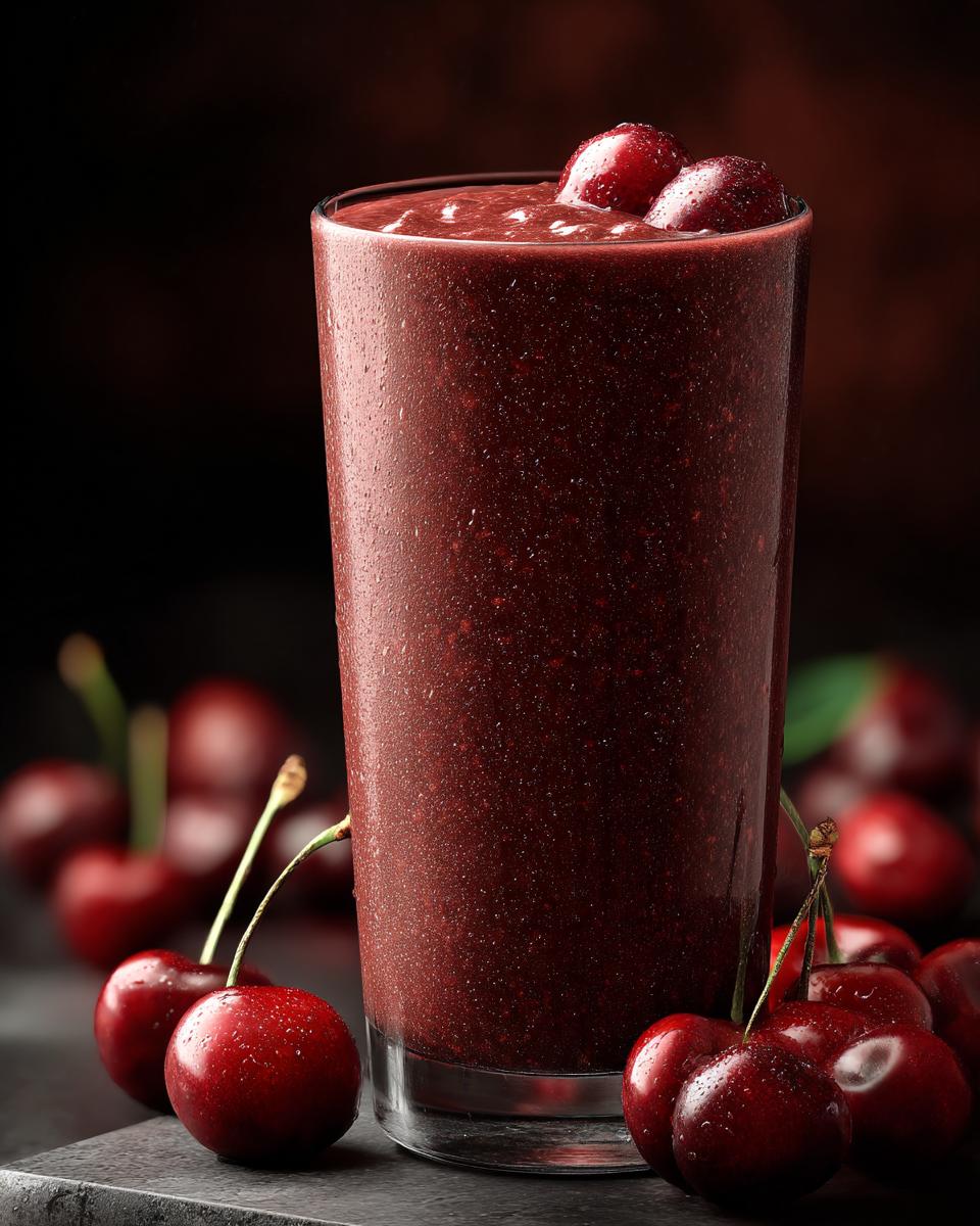 Chocolate Cherry Recovery Smoothie - detail 1