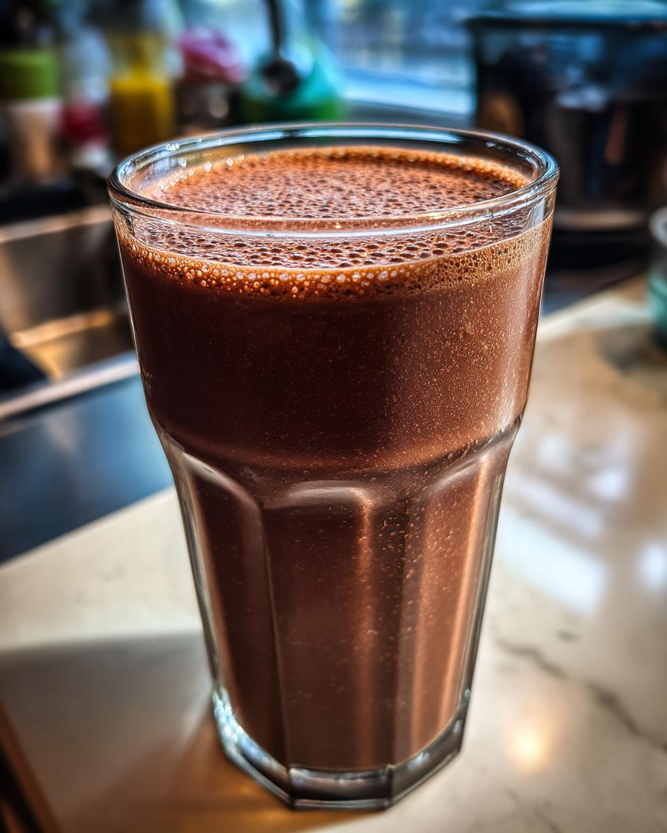 Chocolate Cherry Recovery Smoothie - detail 2