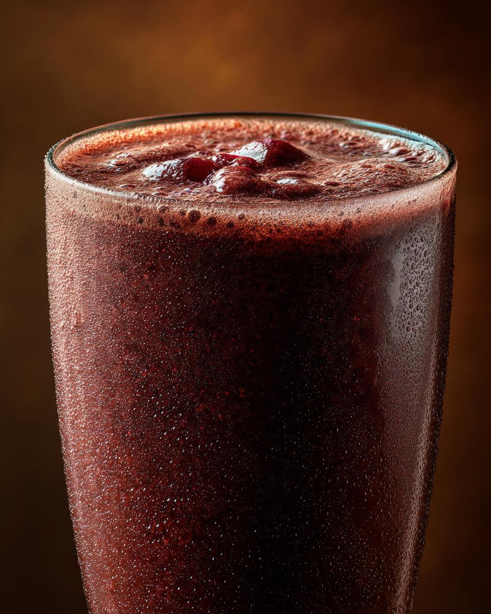 Chocolate Cherry Recovery Smoothie - detail 2