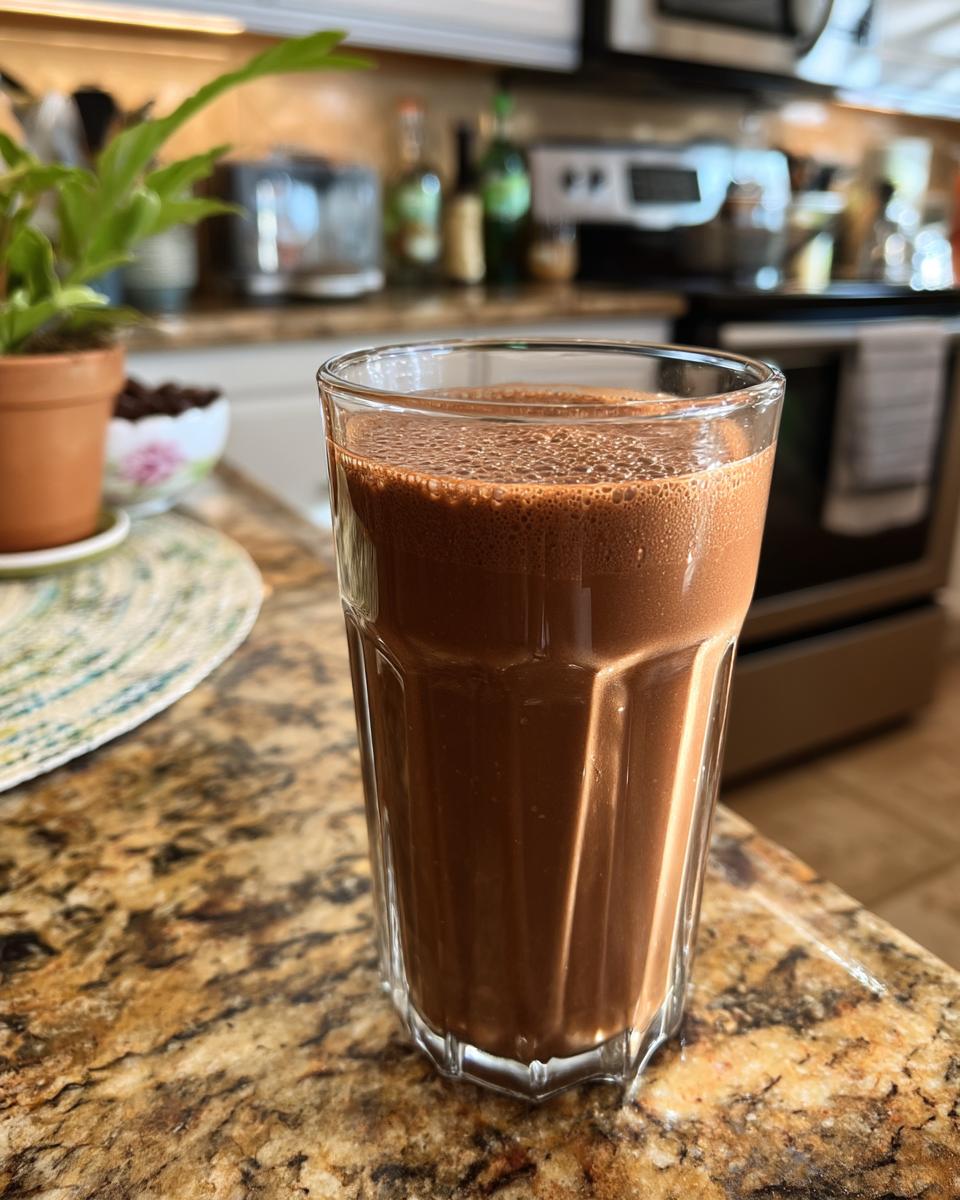 Chocolate Cherry Recovery Smoothie - detail 3