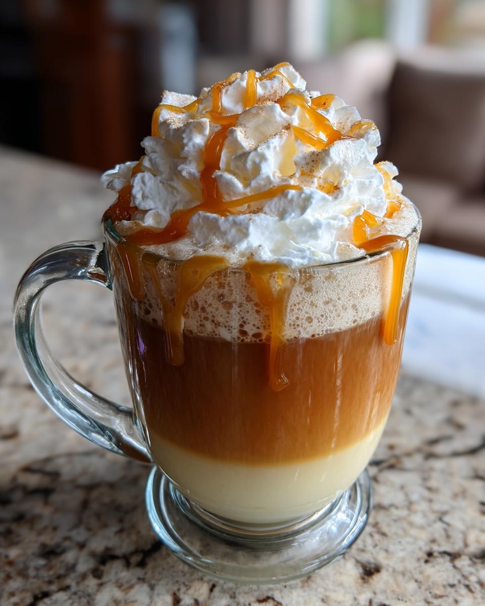 Christmas Morning DIY Caramel Macchiato - detail 2
