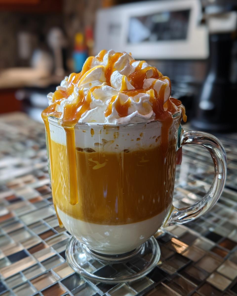 Christmas Morning DIY Caramel Macchiato - detail 3