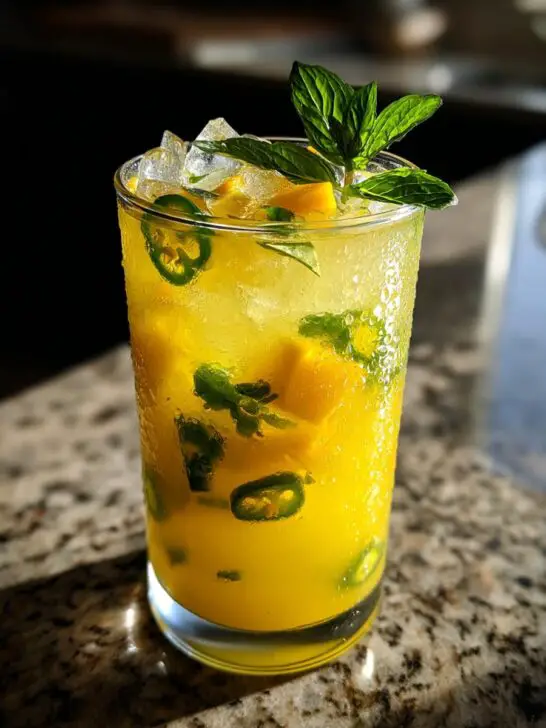 Cinco de Mayo Mango Jalapeño Cooler