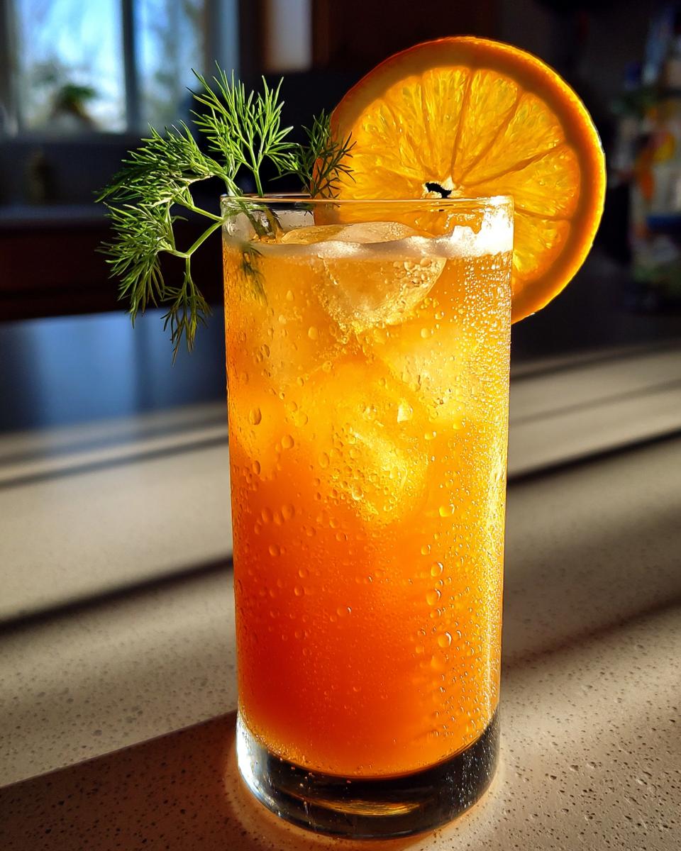 Citrus Fennel Spritz Non-Alcoholic Cocktail - detail 1
