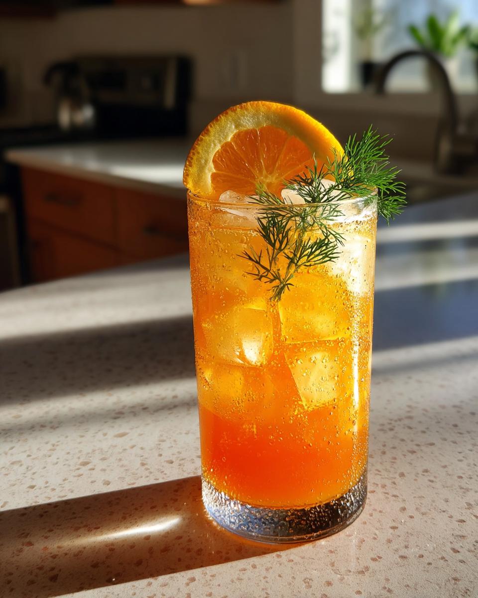 Citrus Fennel Spritz Non-Alcoholic Cocktail - detail 2