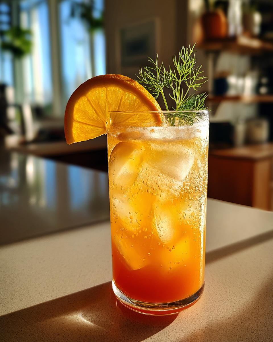 Citrus Fennel Spritz Non-Alcoholic Cocktail - detail 3