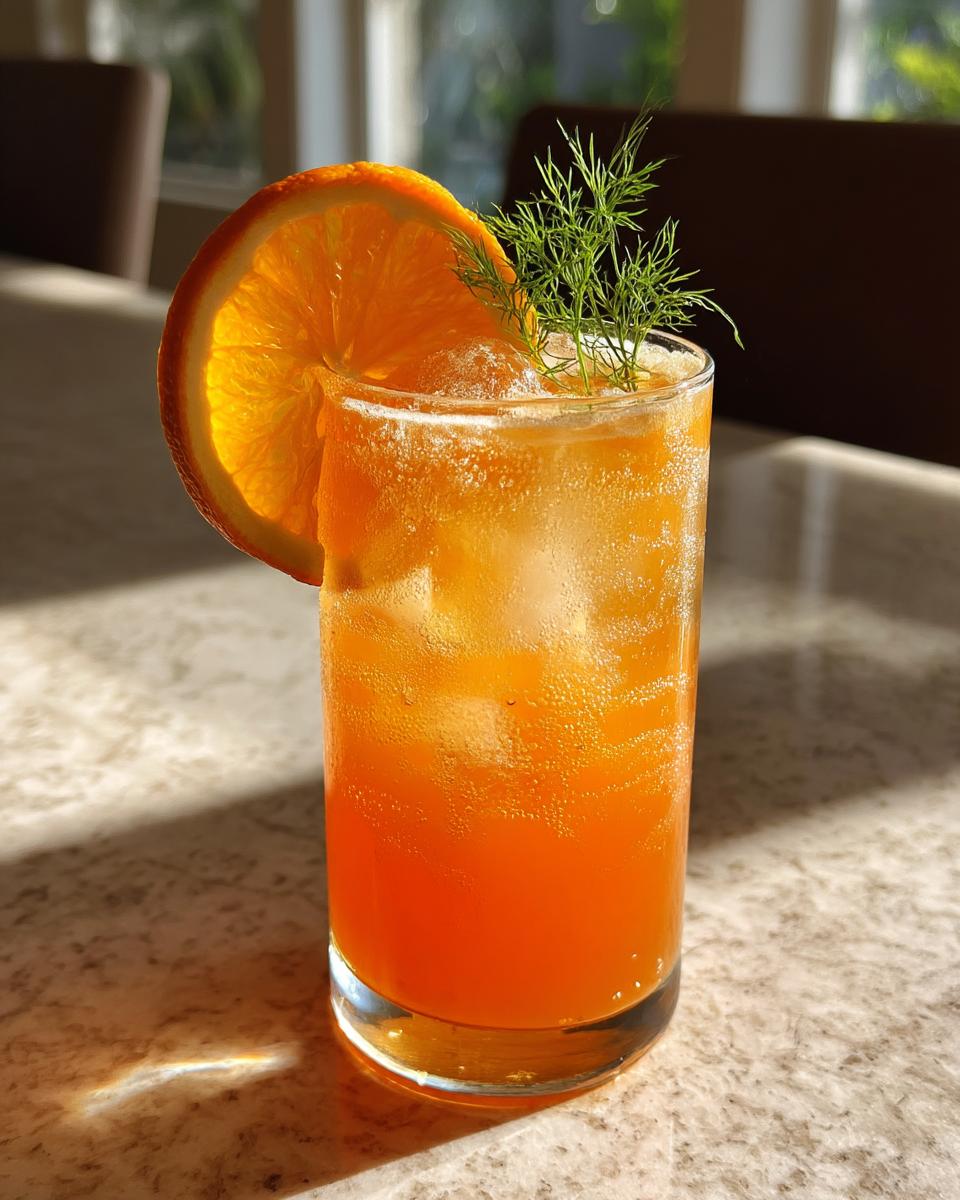 Citrus Fennel Spritz Non-Alcoholic Cocktail - detail 4