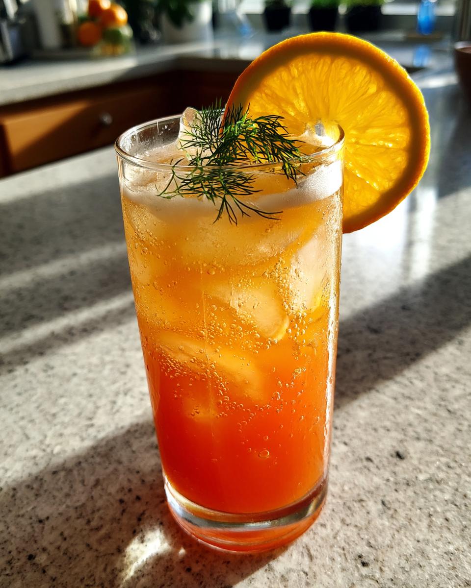 Citrus Fennel Spritz Non-Alcoholic Cocktail - detail 5