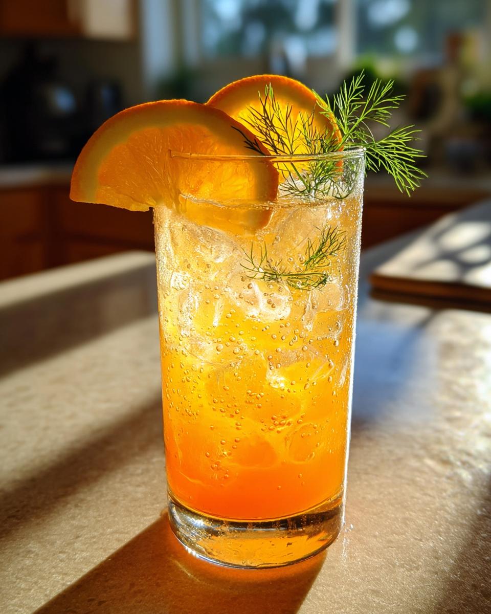 Citrus Fennel Spritz Non-Alcoholic Cocktail - detail 6