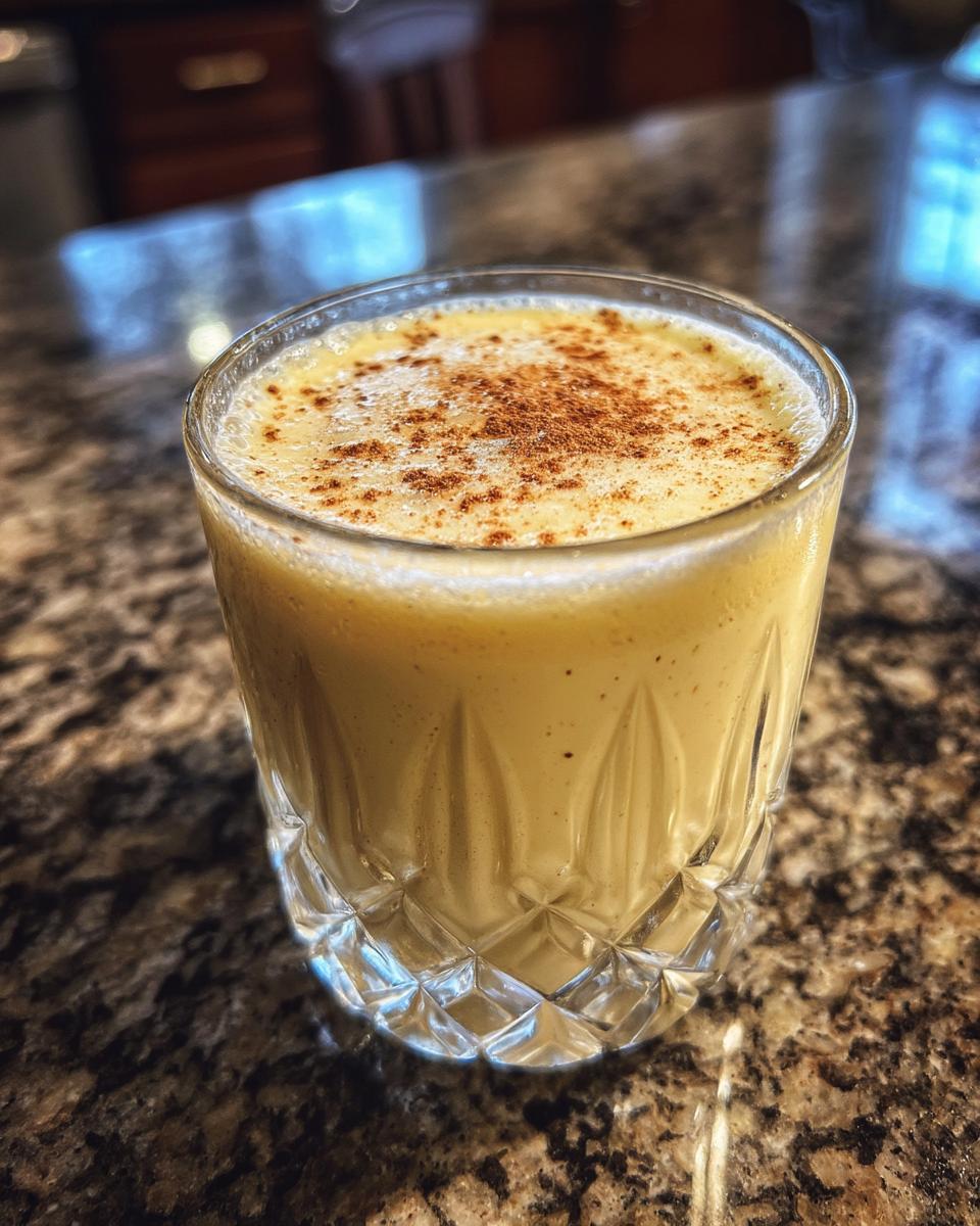 Classic Eggnog Drink - detail 1