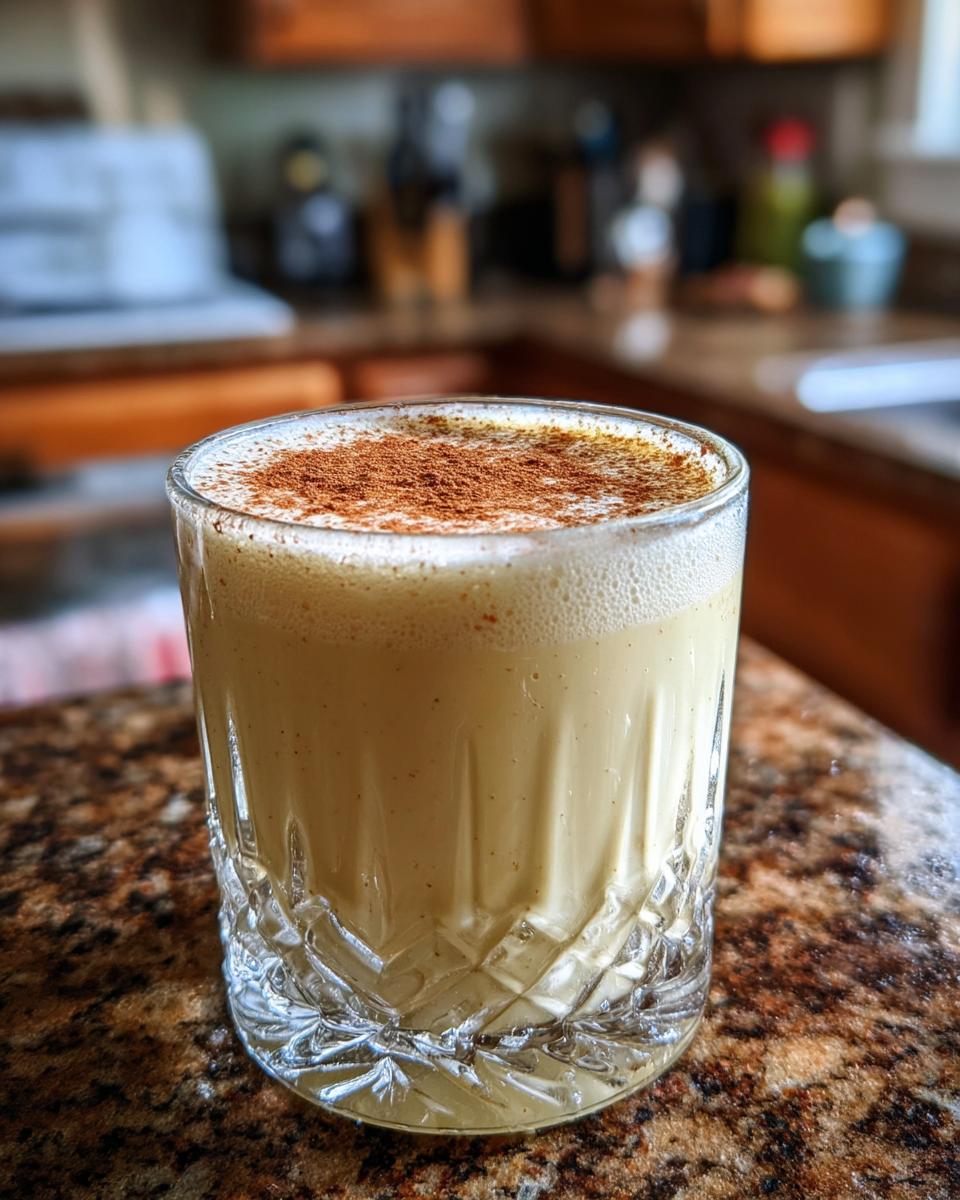 Classic Eggnog Drink - detail 2