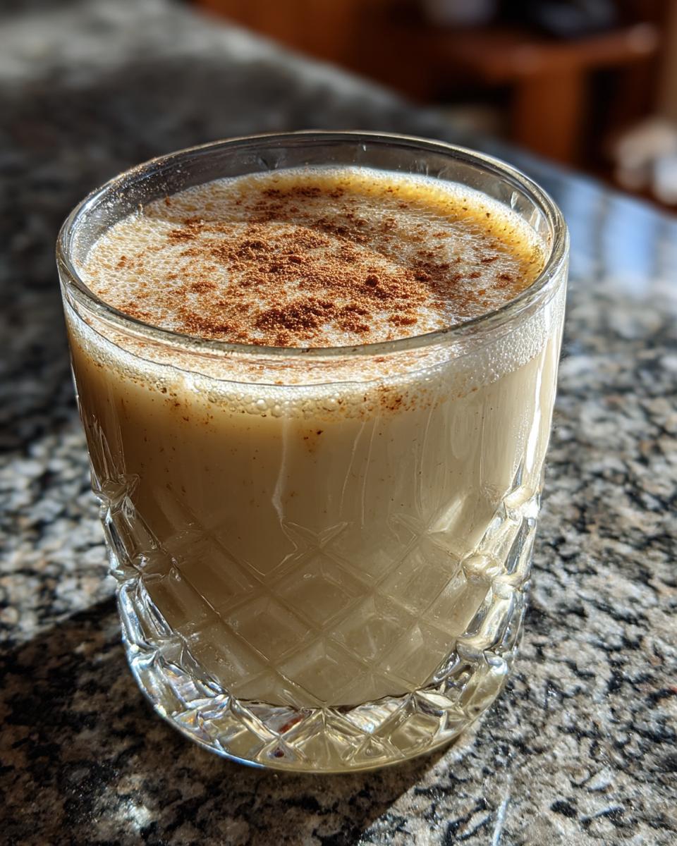 Classic Eggnog Drink - detail 3