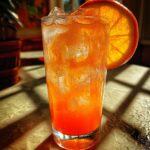 Classic Orange Crush with Vodka and Fresh Squeezed Juice