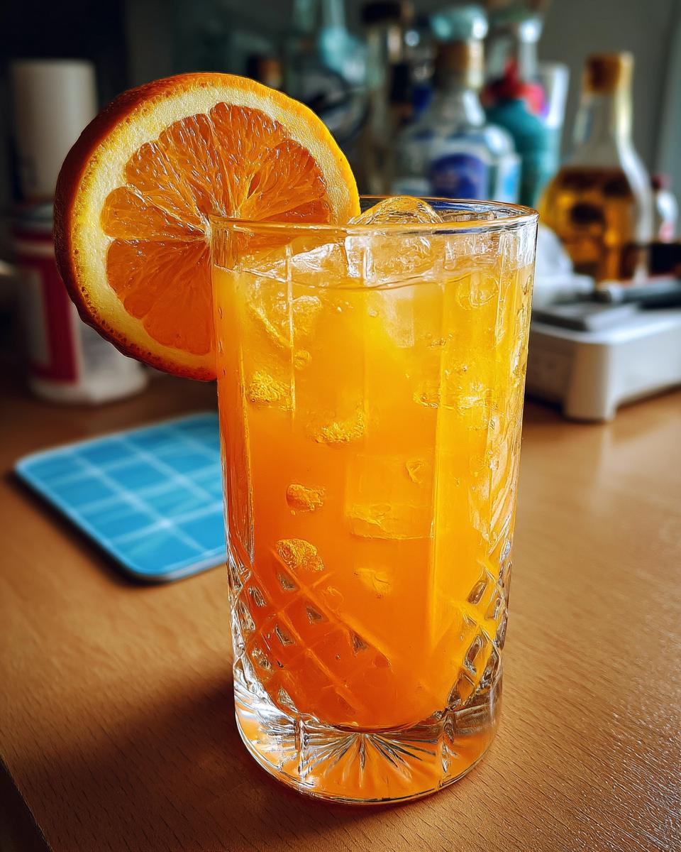 Classic Orange Crush with Vodka and Fresh Squeezed Juice - detail 2