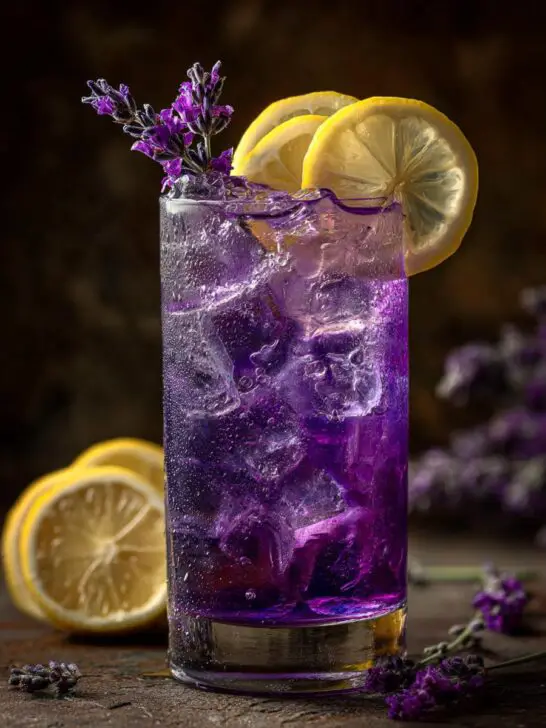 Coconut Lavender Lemonade Mocktail