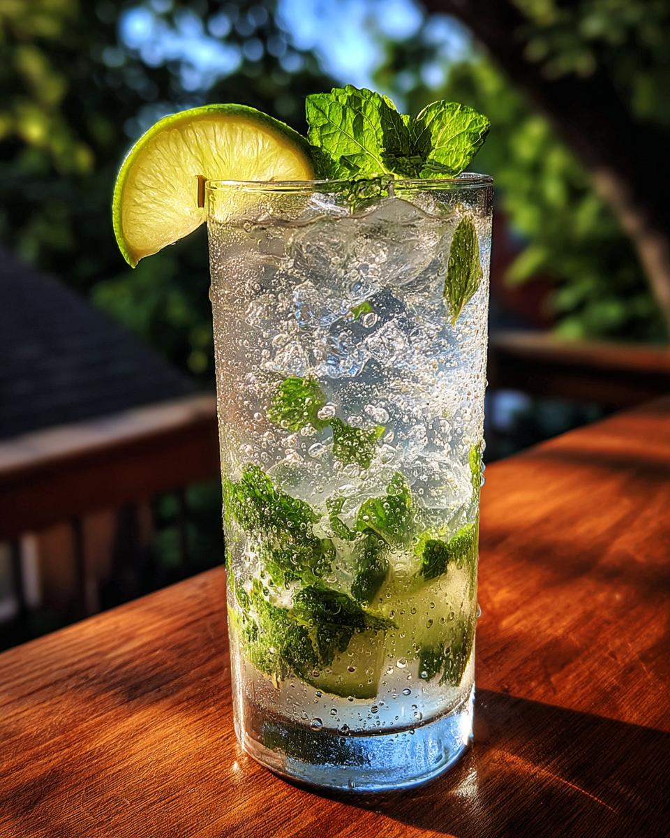 Coconut Water Mojito Non-Alcoholic Cocktail - detail 2