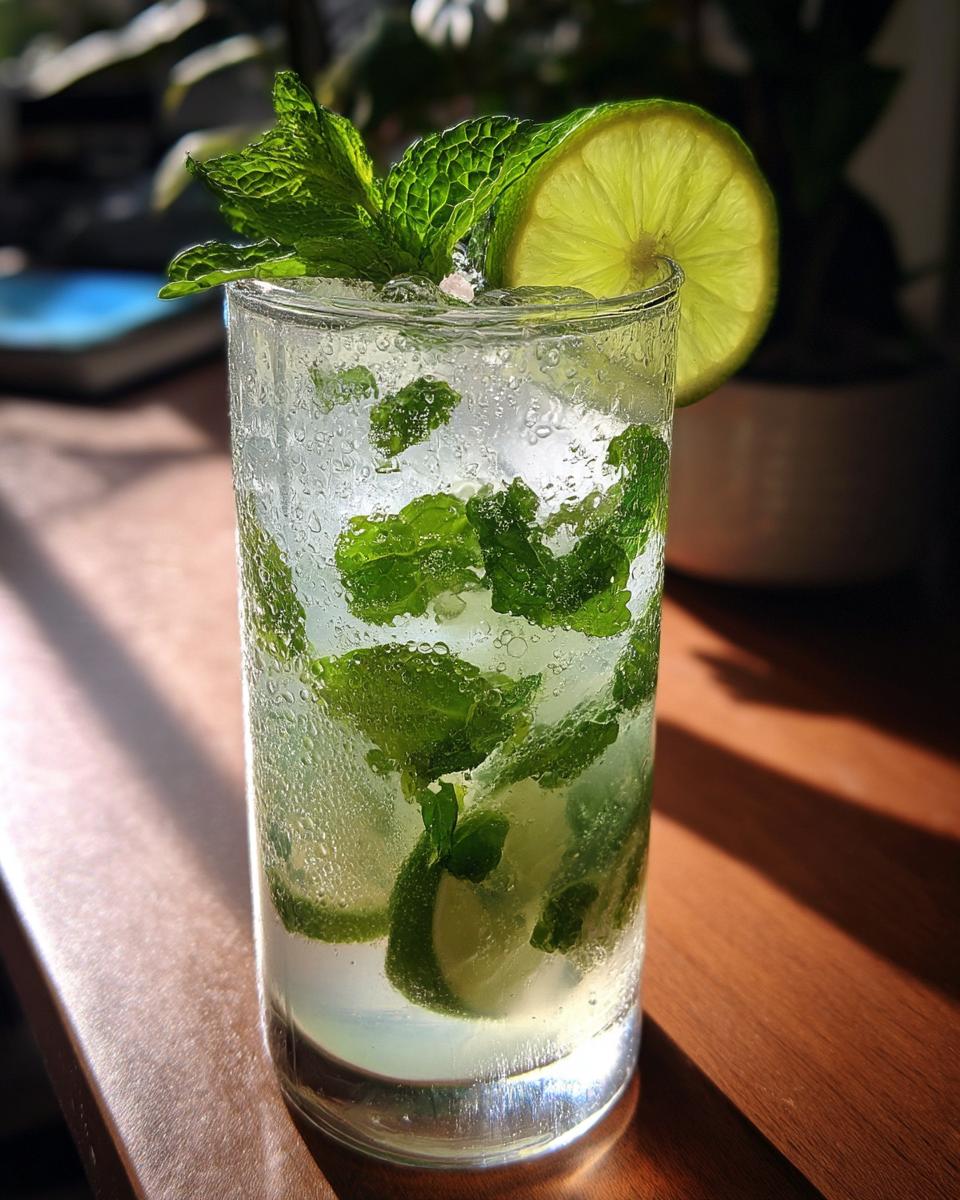 Coconut Water Mojito Non-Alcoholic Cocktail - detail 4