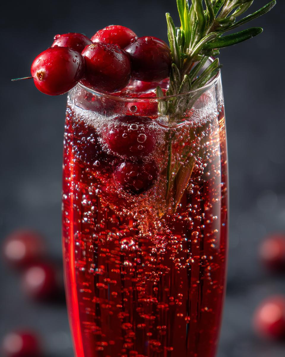 Cranberry Mimosa - detail 4