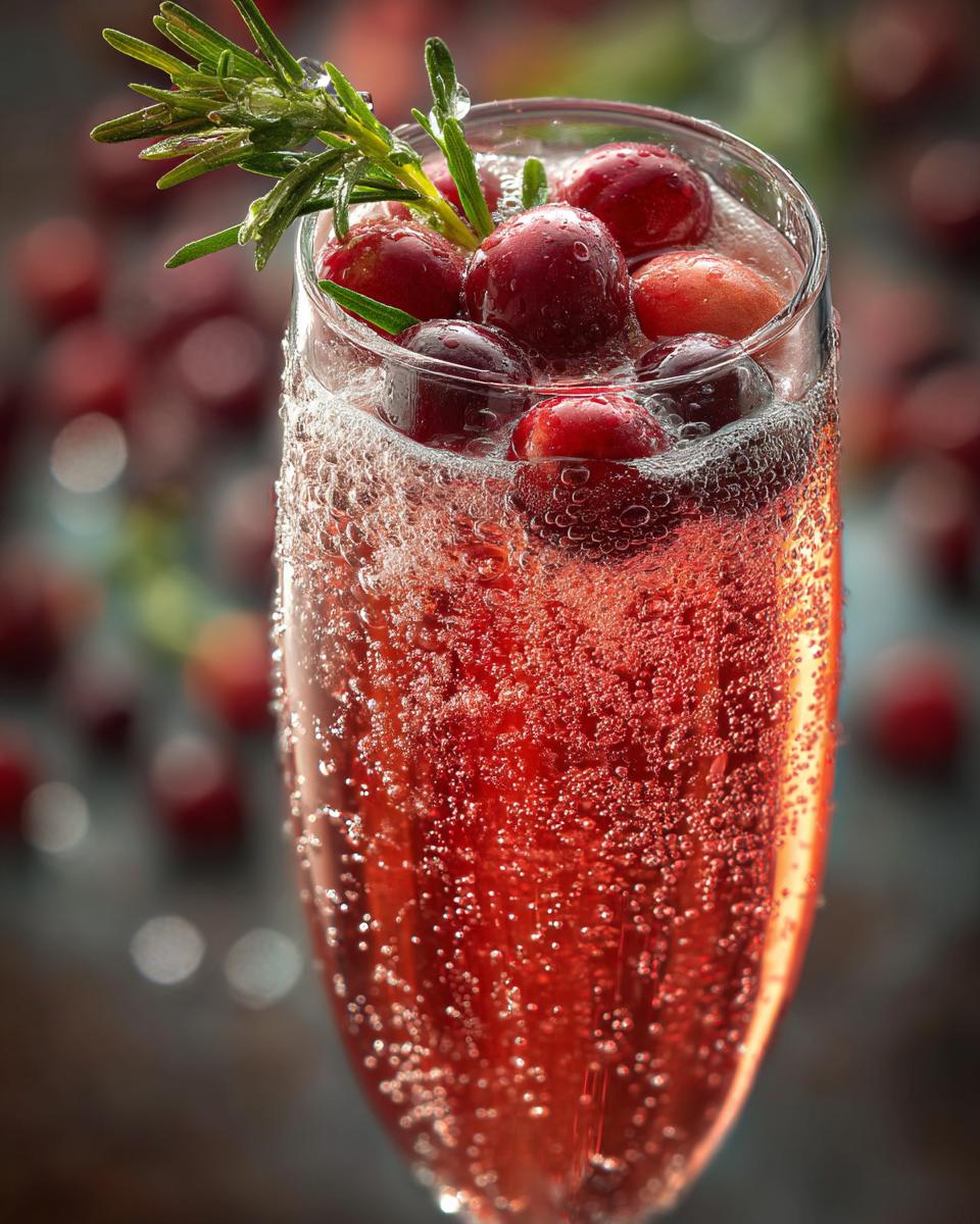 Cranberry Mimosa - detail 5
