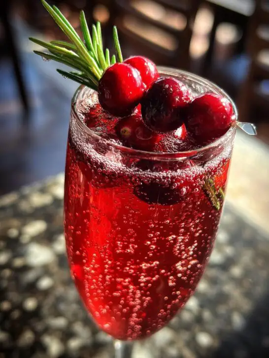 Cranberry Mimosa