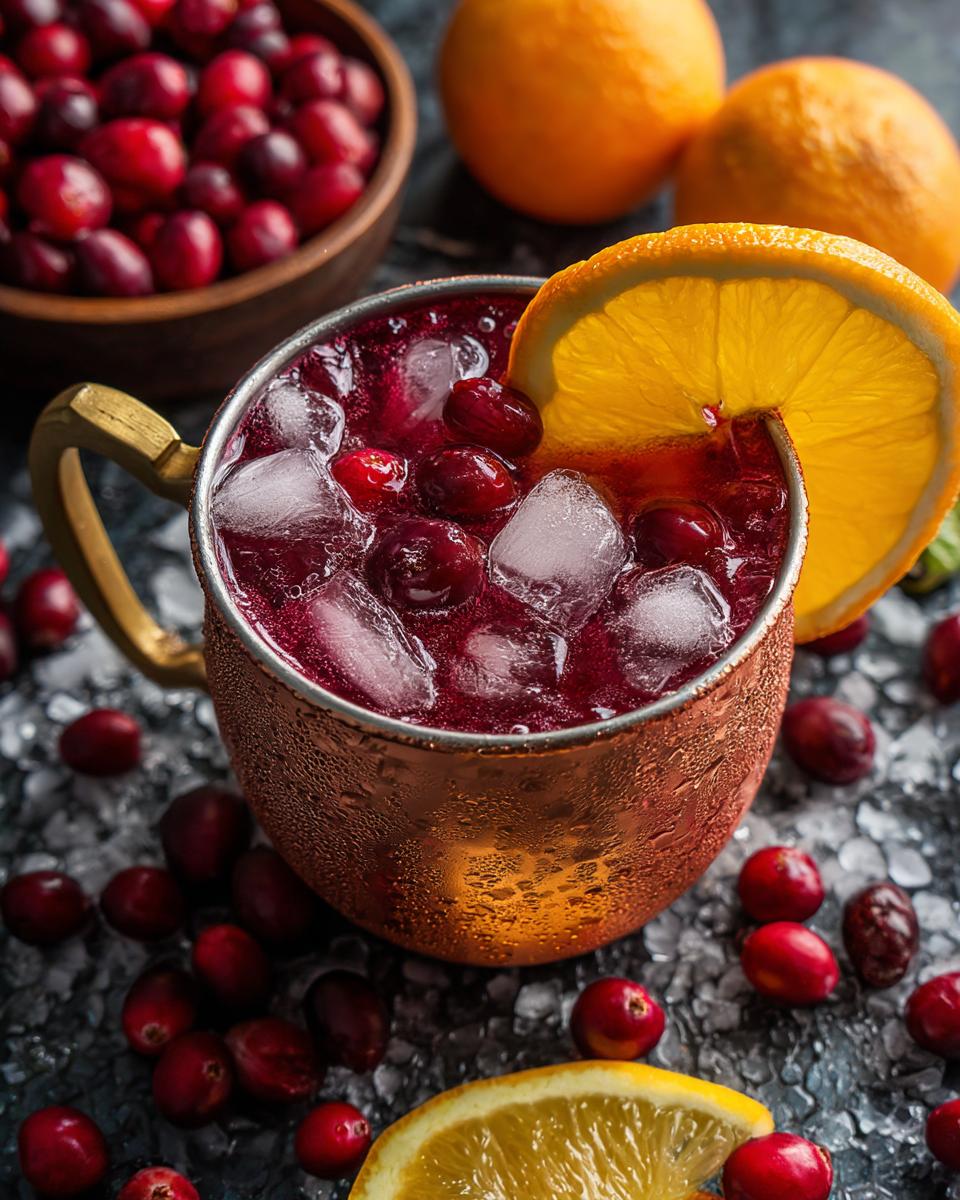 Cranberry Orange Mule - detail 1