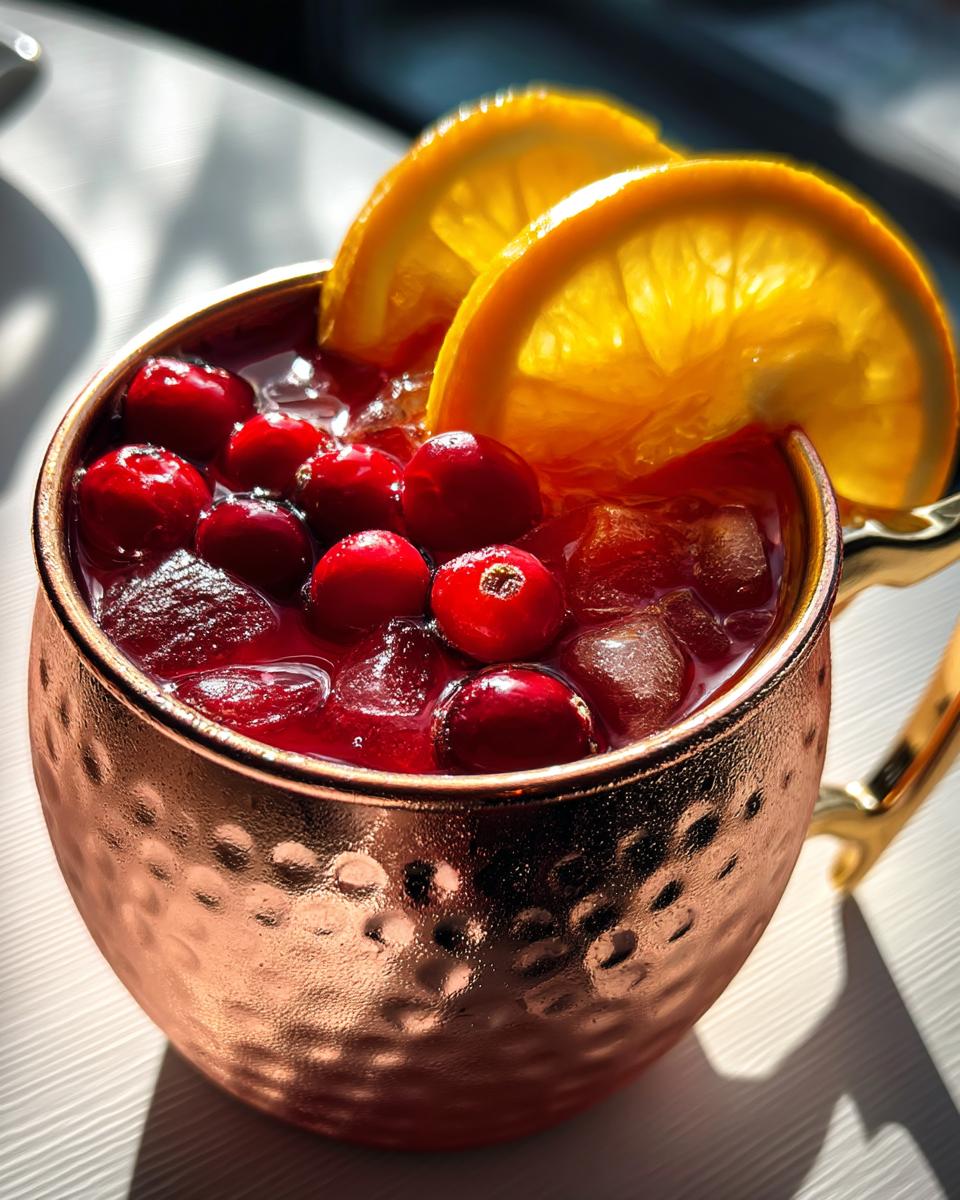 Cranberry Orange Mule - detail 1