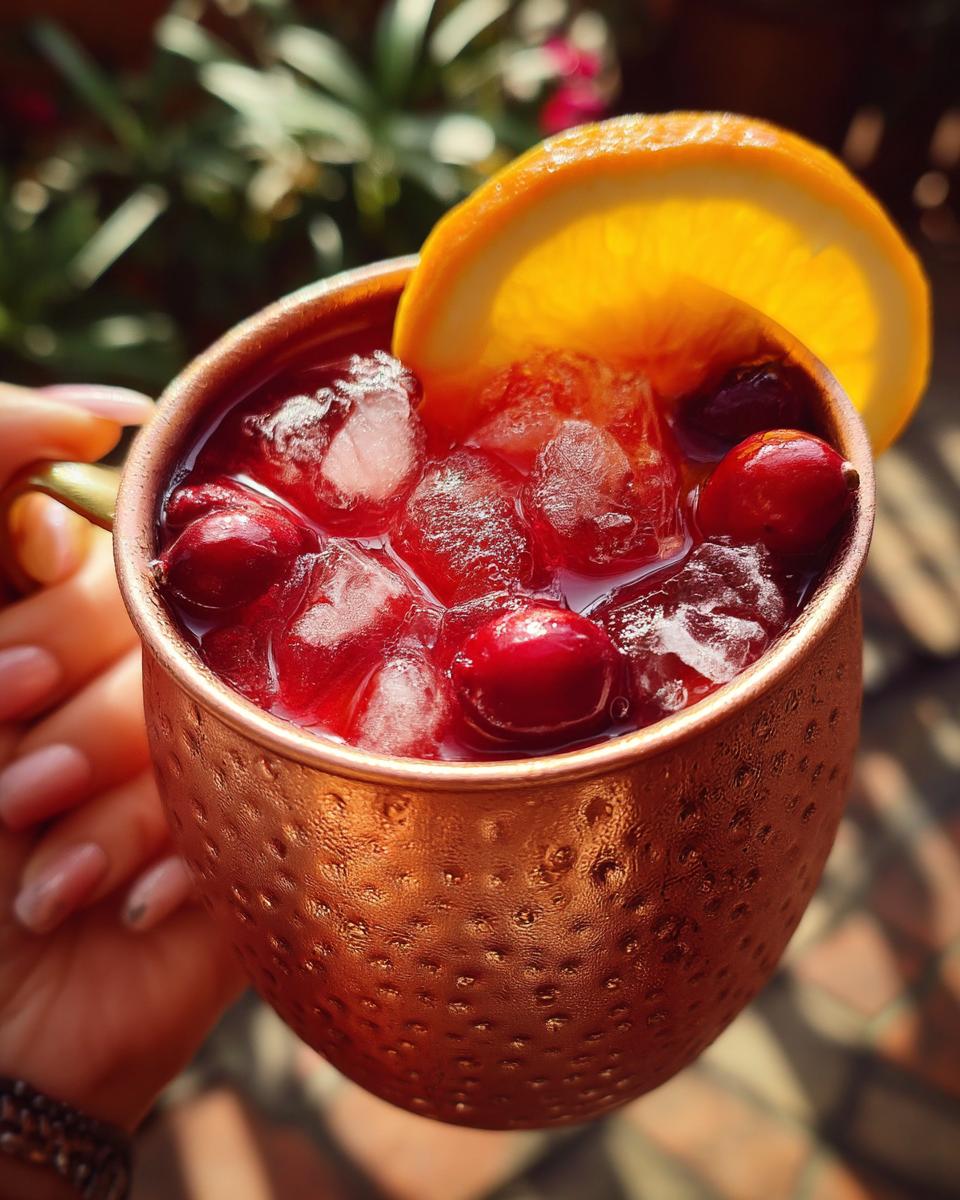 Cranberry Orange Mule - detail 2