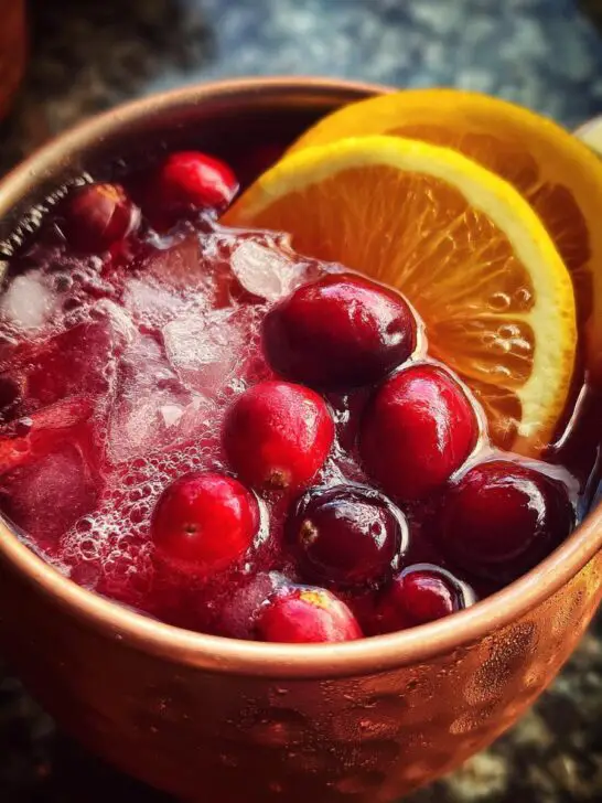 Cranberry Orange Mule