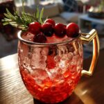Cranberry Spice Mule Non-Alcoholic Cocktail