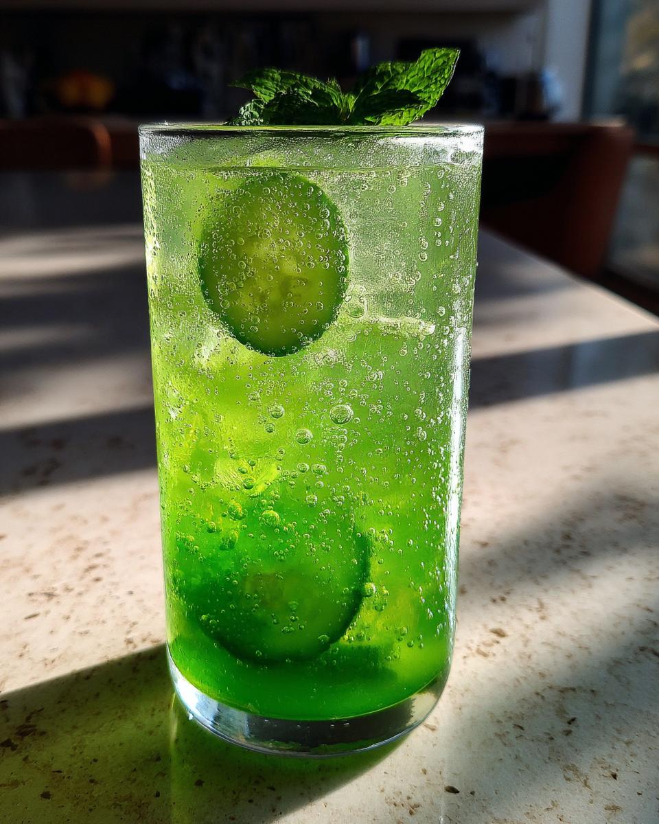 Cucumber-Mint Cooler Mocktail - detail 2