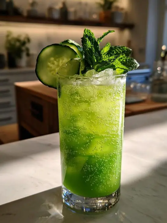 Cucumber-Mint Cooler Mocktail