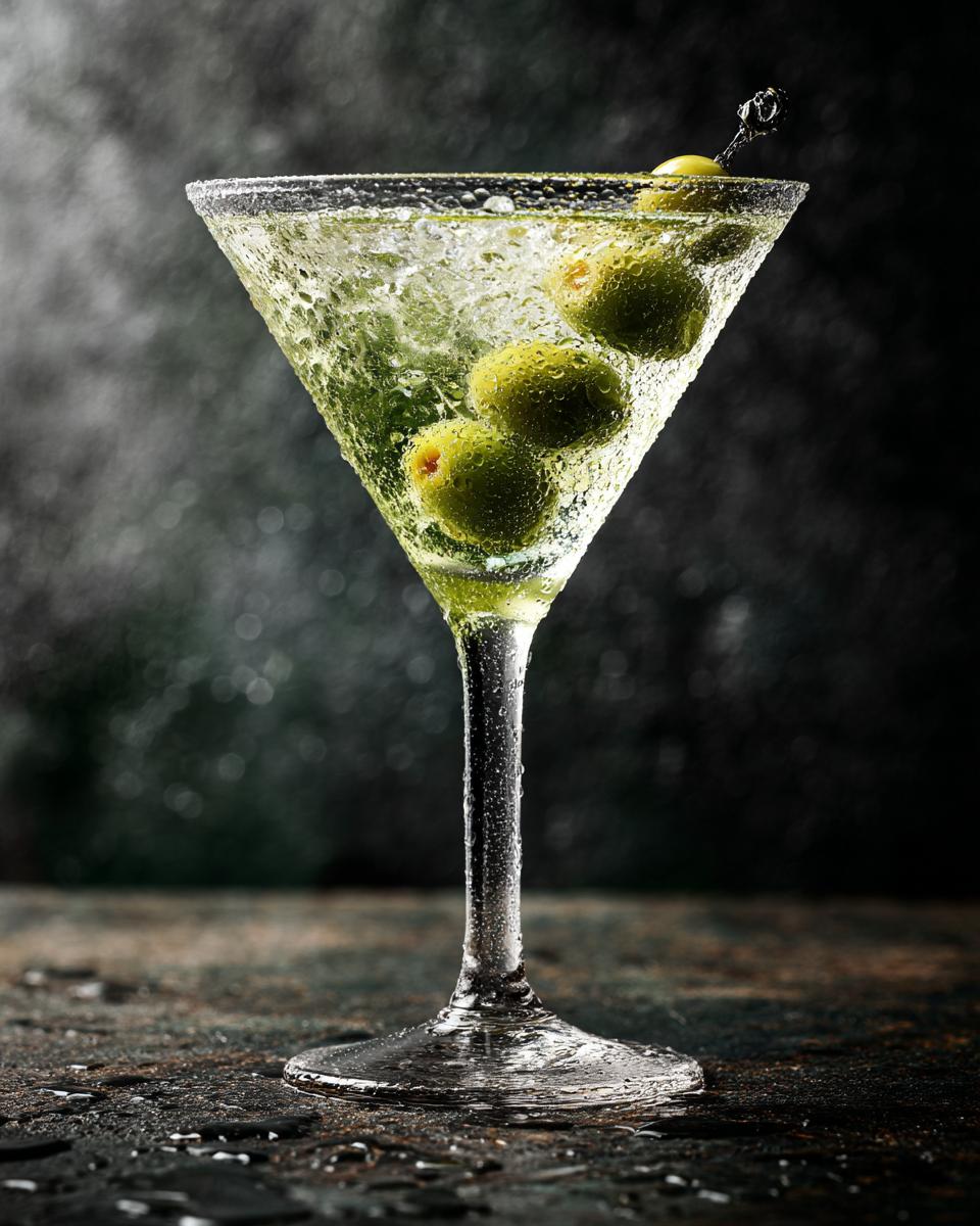 Dirty Freezer Martini - detail 2