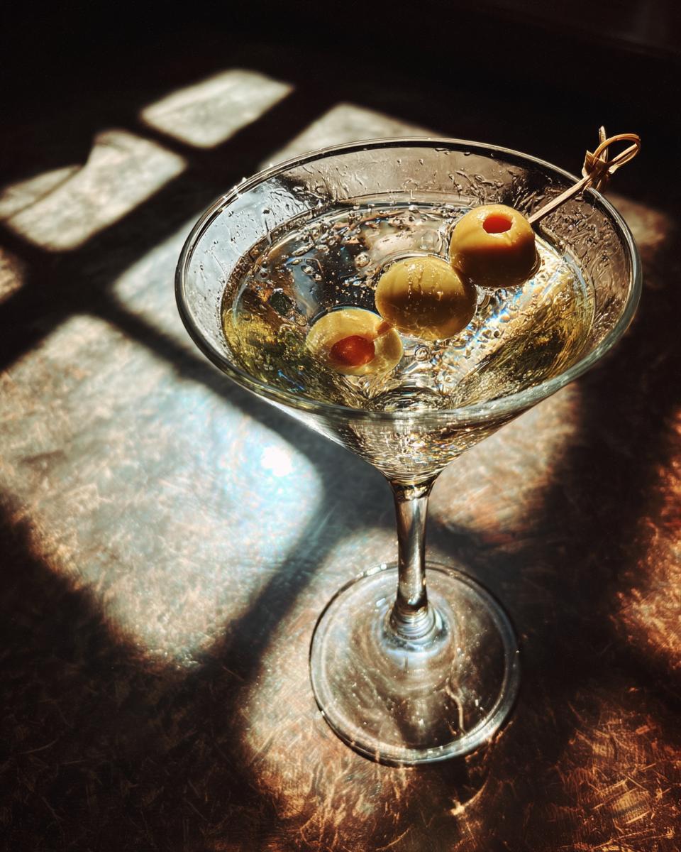 Dirty Freezer Martini Cocktail - detail 6