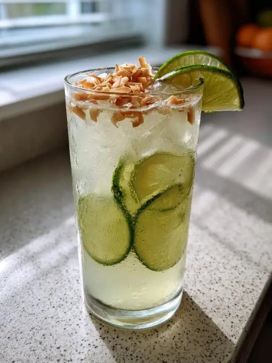 Easter Coconut Lime Mocktail