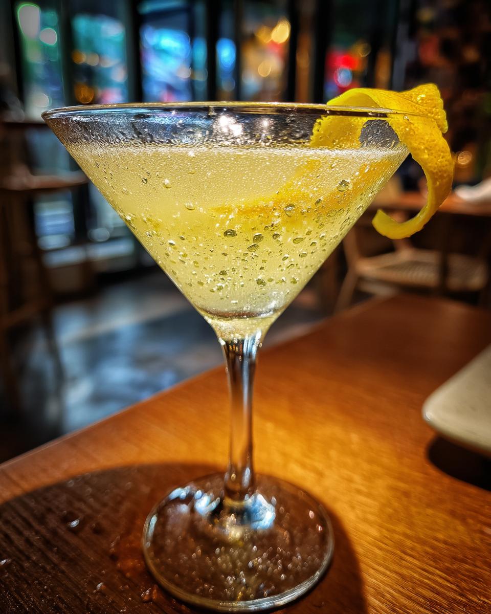 Elderflower Citrus Martini Cocktail - detail 4