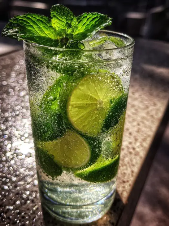 Faux Mojito Mocktail