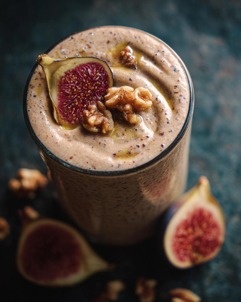 Fig Walnut Smoothie - detail 1