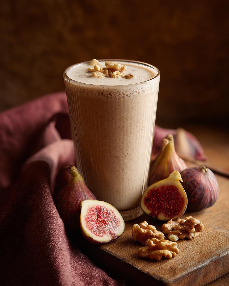 Fig Walnut Smoothie - detail 2