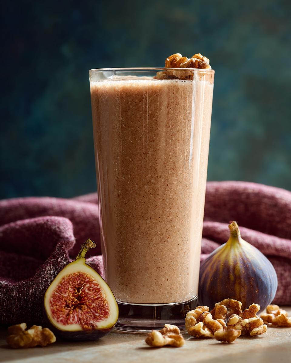 Fig Walnut Smoothie - detail 3