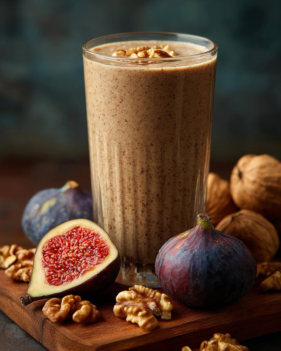 Fig Walnut Smoothie - detail 3