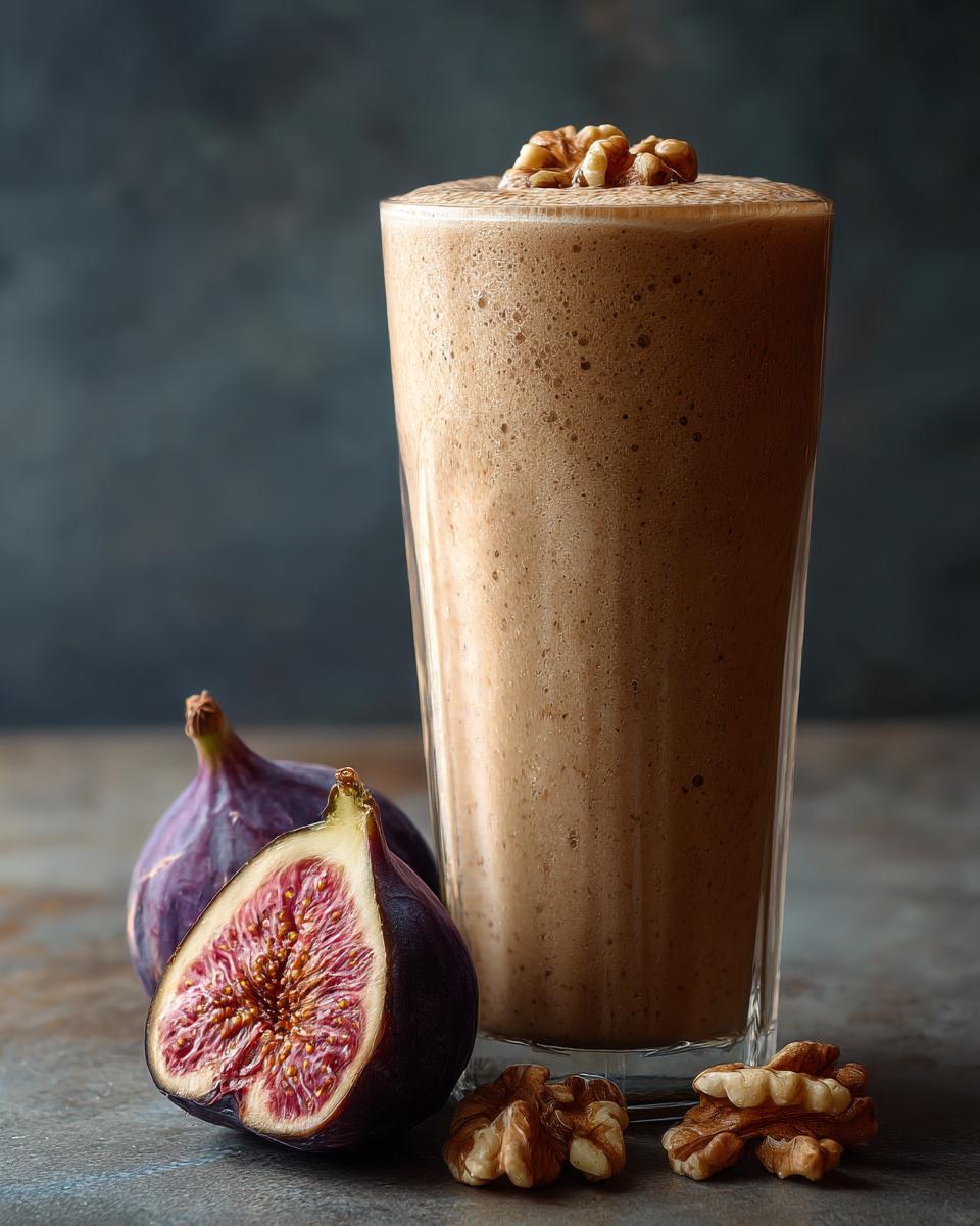 Fig Walnut Smoothie - detail 4