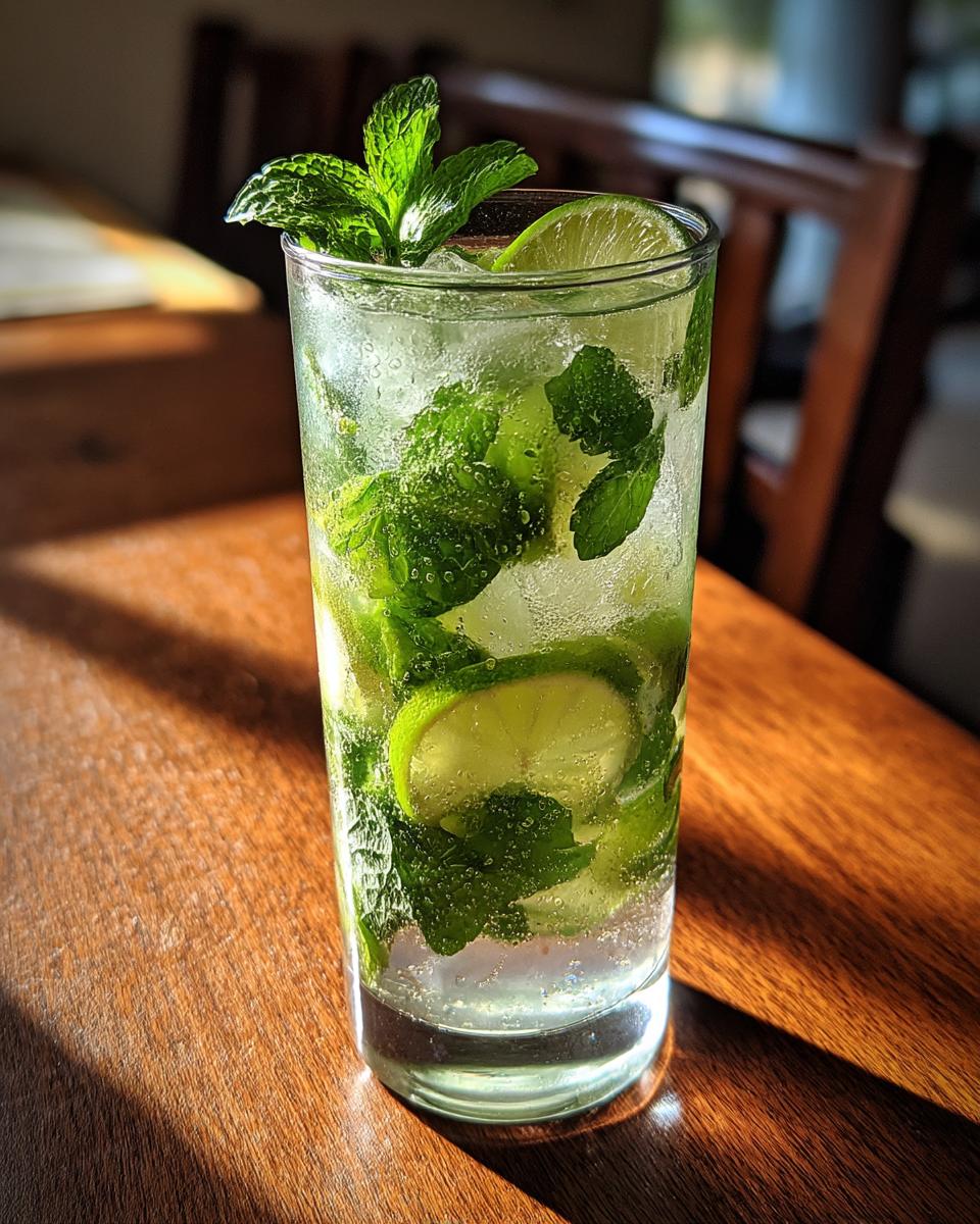 Fresh Summer Mojito with Mint, Lime, and White Rum - detail 3