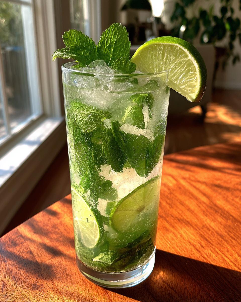 Fresh Summer Mojito with Mint, Lime, and White Rum - detail 4